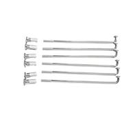 LuoShaiu Rayon Velo Rayons de vélo électrique 10G, diamètre 3,00 mm, Rayons de Moto + 36 Joints/lot Rayons De VéLo(125mm)