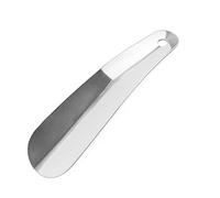 luoshaPUCY Chausse Pied en Acier Inoxydable, 16cm Très Stable Chausse-Pieds avec œillet de Suspension pour Toutes Les Tailles De Pieds, Chaussures Et Bottes Facile à Utiliser (Argent)