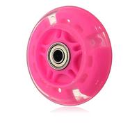 LUOSHUAI Roues De Trottinette 80mm de Roue Clignotant Micro Scooter Clignotant Lumineux arrière Accessoires de Scooter arrière Cadeau Jouet Roue Trotinette Freestyle (Color : Pink)