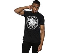 LUOTANGWI Bad Boy Records Men's Circle Logo T-Shirt Black T-Shirts à Manches Courtes(Medium)