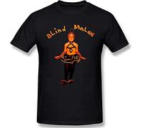 LUOTANGWI Mens Blind Melon Graphic Blouse Short Sleeve Casual T Shirt T-Shirts à Manches Courtes(Small)