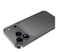 LUOTANL Mat Coque pour iPhone 17 Pro Max/17 Pro/Air/17, Mince PC Transparente Étui Protection d'objectif Tout Compris Durable Anti-Jaunissement Housse,Argent,17