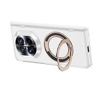 LUOTANL Protectrice D'Écran pour Huawei Mate X7, Anneau Magnétique Et Placage De Charnière Coque, Anti-Rayures pour Lentille Mate Couverture,Blanc,Mate X7