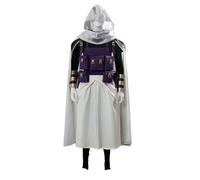 Luoweiming Costume de combat Tamaki Amajiki Anime pour cosplay, Halloween, Noël (blanc, taille L)