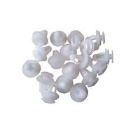 LUOWEINA 10/20/50 pièces automatique, trou 9mm, Clip carte, Rivet Convient for Peugeot, for VW, for Toyota, for Nissan Clip de garniture d'aile de roue(20 pieces)