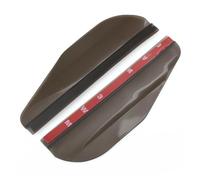 LUOWEINA 2 pièces Autocollant de rétroviseur de Voiture Sourcil de Pluie, Convient for citroën, C1 C2 C3 Xsara Picasso PVC Couvercle de protection contre la pluie pour rétroviseur de véhicule(Black)