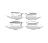 LUOWEINA Autocollant de garniture bol tasse poignée porte latérale, Convient for KIA, Sorento 2016-2019 ABS Chrome couverture voiture moulage accessoires extérieurs Protection poignée portière voiture