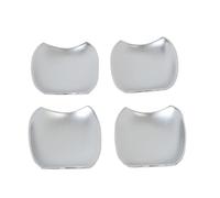 LUOWEINA Autocollant garniture bol tasse poignée porte latérale, Convient for Toyota, RAV4 RAV 4 2019-2024 Protection poignée portière voiture(ABS Chrome)