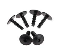 LUOWEINA Couvercle moteur automatique roue doublure intérieure garde-boue vis Torx autotaraudeuses Convient for VW N90775001 Clip de garniture d'aile de roue(10 pieces)