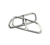 LUOWEINA Garniture couvercle pointe silencieux tuyau queue 2 pièces, Convient for, CLA 2013-2016 Cache décoratif pour pot d'échappement de véhicule