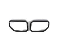 LUOWEINA Garniture couvercle sortie tuyau d'échappement silencieux queue, Convient for, X3 G01 X4 G02 2022 Cache décoratif pour pot d'échappement de véhicule(Gloss Black)