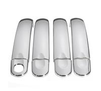 LUOWEINA Garniture de poignée de porte de voiture adaptée à Volkswagen, Fit for VW, Fit for T5 T6 Transporter Caravelle Multivan California Chrome 3 couleurs cache poignée de porte extérieure(Model 6