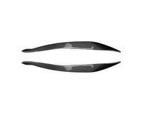 LUOWEINA Paupières de phare avant, sourcils, couvercle de phare Convient for la série 5 F10 F11 2015 2016 2017, autocollant de garniture de couverture, accessoires de voiture Paupières de phares de vo