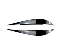 LUOWEINA Paupières de phare avant sourcils couvercle d'oeil de phare Convient for F32 F33 F36 série 4 2014 2015 2016 217 2018 2019 2020 couverture garniture autocollant style moulures Paupières de pha