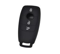 LUOWEINA Porte-clés de voiture à 3 boutons, Convient for 2016 2017 classe E Fob Shell HOLDER Protector Silicone Remote Key Cover Case Housse de protection pour clé de véhicule