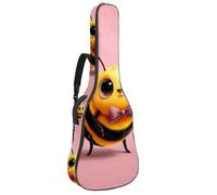Luoweisi Housse pour guitare acoustique classique de 99, 101,6 cm, 104,1 cm, rembourrée de 10 mm d'épaisseur, housse imperméable avec poche et bandoulière réglable, vert sauge, Multicolore 3., Moderne