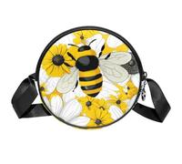 Luoweisi Sac à bandoulière de lecture squelette pour femme, sac à main rond tendance, Multicolore 15., Taille unique