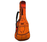 Luoweisi Sac de transport pour guitare acoustique classique de 99, 101,6 cm, 104,1 cm, rembourré de 10 mm d'épaisseur, roue à chiffrement Bill Zodiac étanche avec poche bandoulière réglable, résistant