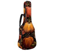 Luoweisi Sac de transport pour guitare acoustique classique de 99, 101,6 cm, 104,1 cm, rembourré de 10 mm d'épaisseur, nœuds à pois, étui étanche avec poche bandoulière réglable, résistant aux chocs