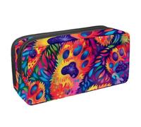 Luoweisi Trousse à crayons de grande capacité pour ranger des fournitures de bureau, une manette de jeu, Multicolore 6., 2.3x8.2x3.9in/6x21x10cm, Organiseur de sac