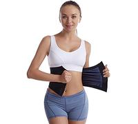 LUOXIYOUXUAN Ceinture de sudation pour femme - Ceinture de sudation en plastique avec boucle - Bleu - 4XL/5XL