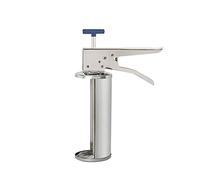 Luoxun-LX Distributeur de Sauce, Presse-Sauce à Hamburger en Acier Inoxydable avec barils de Sauce, Pistolet de Distribution quantitative de Sauce Manuelle pour la Maison et Le Commerce, Argent, M