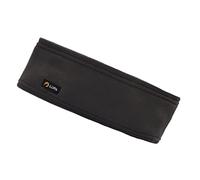 Lupa Bandeau unisexe triple couche en micro polaire fait à la main - Cache-oreilles pour homme et femme (graphite)