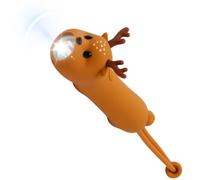 LUPATDY Lampe De Poche Enfant Rechargeable, Lampe Torche Enfants Silicone, Lampes De Poche Led Pour Enfant Camping Cadeau, Fawn Flashlight Pour Garçon Fille, Dimmable