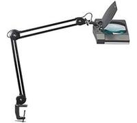 Lupenleuchte led-lupenleuchte vitrum, mit klemmfuß schwarz maul 82650 90 Incolore G