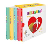 Lupetto ama...: Lupetto ama la sua mamma-Lupetto ama il suo papà-Lupetto ama la maestra-Lupetto ama la sua nonna-Lupetto ama Babbo Natale. Amico lupo. Ediz. a colori