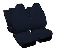 Lupex Shop C1_BS Housses de siège Couleur Unie pour Citroen C1 - Bleu