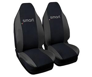 Lupex Shop Housse de Siège, Noir Gris Foncè