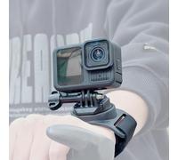 Lupholue Caméra d'action, Support de dragonne Rotatif à 360°, Compatible with GoPro Hero 13, 12, 11, 10, 9, 8, 7, 6, 5, 4, Session et la Plupart des caméras d'action