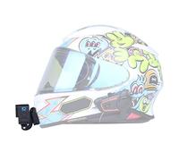 Lupholue Support de Menton pour Casque de Moto avec Support de Base incurvé et Coussinets adhésifs Compatible with GoPro Hero 13 12 11 10 Noir Argent Blanc 6 5 4 Osmo Spécial pour Casque SHOEI Z8
