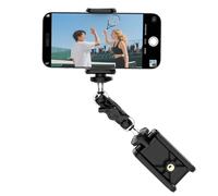 Lupholue Support de téléphone en Filet de clôture, kit de Fixation révolutionnaire pour Filmer Le Football et Le Tennis, for GoPro, iPhone 17/16/15/14, la Plupart des caméras d'action et Smartphones