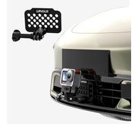 Lupholue Support de Voiture en Alliage d'aluminium pour Prises de Vue en Contre-plongée avec caméra d'action et système Anti-Vibration, Compatible with GoPro, DJI et Insta360
