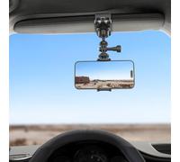 Lupholue Support Universel pour téléphone de Voiture avec Clip et rotule rotative à 360° pour DJI Osmo, GoPro, Insta 360, iPhone, la Plupart des caméras d'action et Smartphones