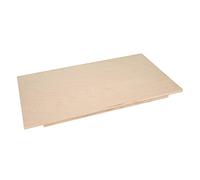Lupia - Planche en bois de bouleau, idéale pour pétrir et étendre les pâtes, dimensions 60 x 80 cm, épaisseur 9 mm, fabriquée en Italie