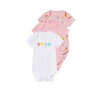 lupilu® Bodies bébé (rose/blanc, 2-6 mois)