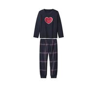 lupilu® Ensemble pyjama petite fille (bleu foncé, 2-4 ans)