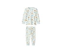 lupilu® Pyjama en peluche petit garçon (blanc, 6-8 ans)