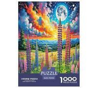 Lupin 1000 Pièces Puzzle pour Adultes Jeux De Défi Familial Puzzle Anti-Stress Cultiver l'esprit D'équipe Cadeaux pour Adultes 70x50cm/1000pcs