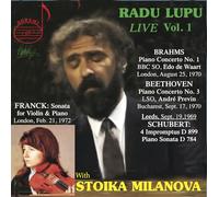 Lupu,Radu - Radu Lupu: Live, Vol. 1