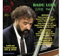 Lupu,Radu - Radu Lupu: Live, Vol. 3