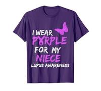 Lupus Awareness I Wear Purple for My Niece T-Shirt