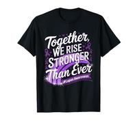 Lupus Awareness Month Together We Rise Ruban violet T-Shirt