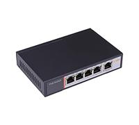 Lupus Electronics 10995 commutateur réseau Fast Ethernet (10/100) Connexion Ethernet, supportant l'alimentation Via ce Port (PoE) Noir
