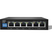 Lupus Electronics 10995 Switch PoE 4 canaux noir