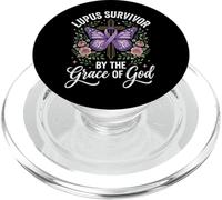 Lupus Survivor by The Grace of God Maladie Auto-Immune PopSockets PopGrip pour MagSafe