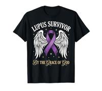 Lupus Survivor by The Grace of God Maladie Auto-Immune T-Shirt